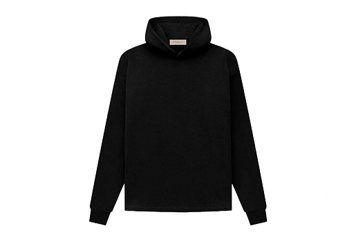 Fear of God Essentials Relaxed Stretch Limo Hoodie Black