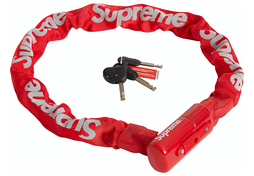 Supreme Kryptonite Integrated Chain Lock Red (SS21)