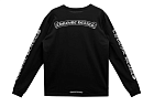 Chrome Hearts Scroll Long Sleeve T-Shirt Black White