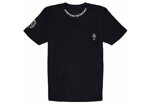 Chrome Hearts Neck Logo T-Shirt Black