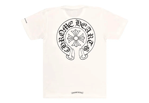 Chrome Hearts Horse Shoe Logo Pocket T-Shirt White