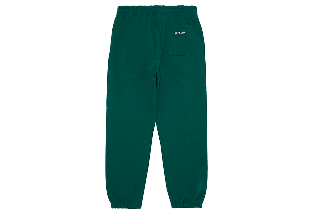 Supreme S Logo Sweatpant Green