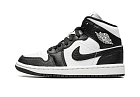 Nike Air Jordan 1 Mid Split Black White (W)