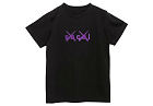 Kaws x Sacai Flock Print T-Shirt Black