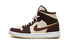 Nike Air Jordan 1 Mid SE Brown Basalt Oatmeal (W)
