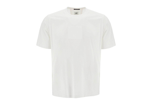 C.P. COMPANY Mercerized Jersey Metropolis Series White