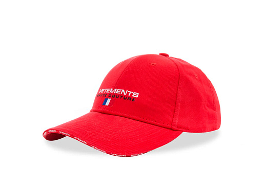Vetements Haute Couture Cap Red