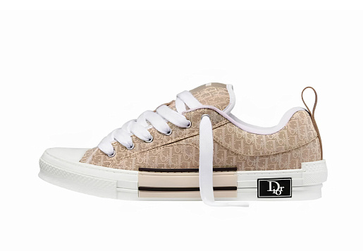 Dior B23 Skater Low Top Beige Dior Oblique Jacquard