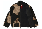 КУРТКА Supreme The North Face Bleached Denim Print Fleece Jacket Black (FW21)