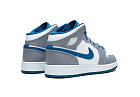 Nike Air Jordan 1 Mid True Blue Cement (GS)