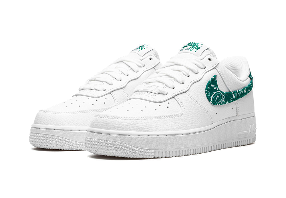 Nike Air Force 1 Low '07 Essential White Green Paisley (W)