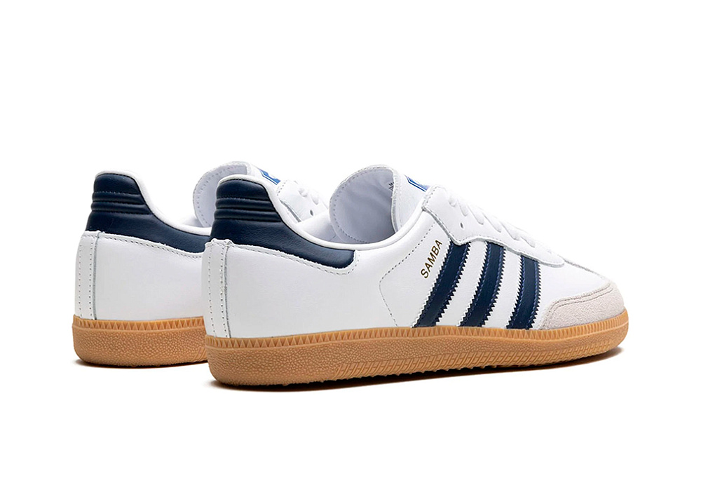 Adidas Samba OG White Night Indigo Gum