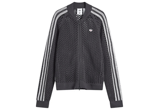 Adidas x Clot Crochet Track Top Carbon