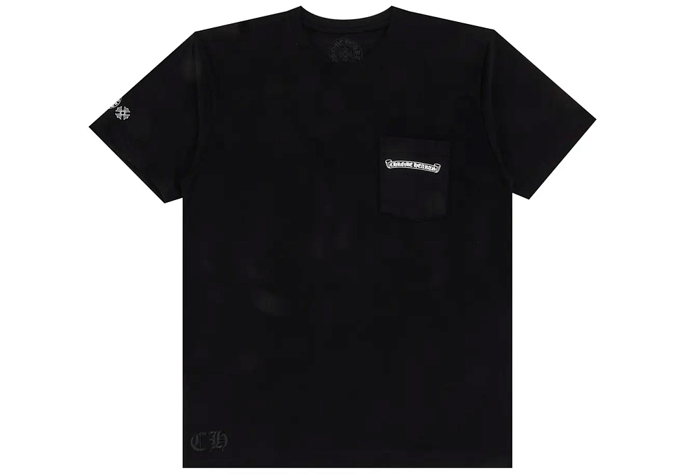 Chrome Hearts Multi Color Cross L/S T-Shirt Black