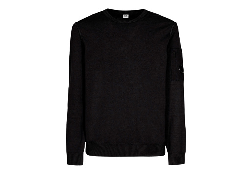 C.P. COMPANY Crewneck Sweatshirt Black