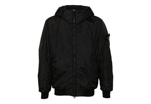 Stone Island Padded Jacket With Prima Black