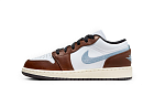 Nike Air Jordan 1 Low SE Mocha Blue Grey (GS)