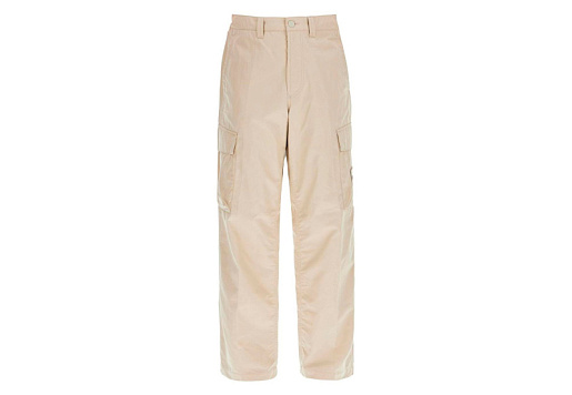 Stone Island Cotton Ghost Cargo Pants For Men Beige