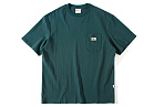 Nothomme Cotton Pocket Logo T-Shirt Dark Green