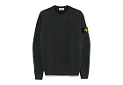 Stone Island Organic Cotton Crewneck Sweatshirt Piombo