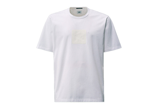 C.P. COMPANY Mercerized Jersey T-Shirt White