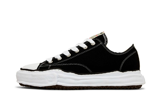 Maison Mihara Yasuhiro Peterson OG Sole Canvas Low Black