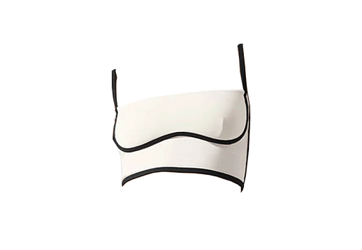 Alo Yoga Airbrush Streamlined Bra Tank White