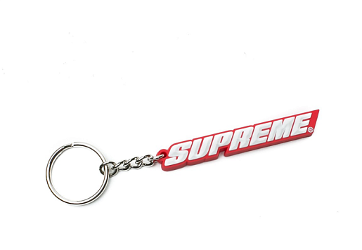 Supreme Bevel Logo Keychain