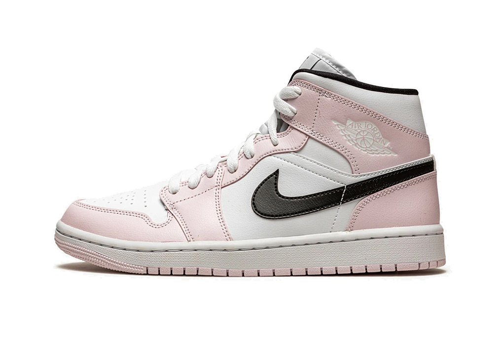Nike Air Jordan 1 Mid Barely Rose (W)