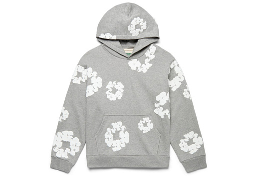 Denim Tears The Cotton Wreath Hoodie Grey