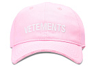 Vetements Logo Cap Pink