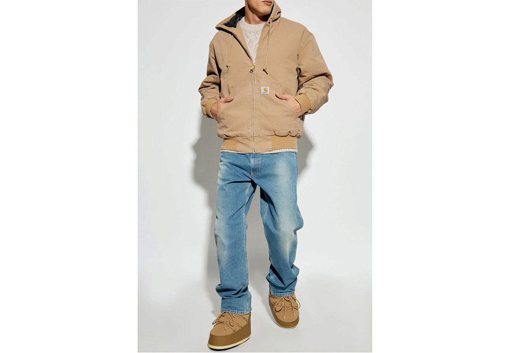 Carhartt WIP OG Active Jacket Peanut Aged Canvas