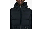 Stone Island Hooded Puffer Jacket In Seamless Tunnel Nylon Blue