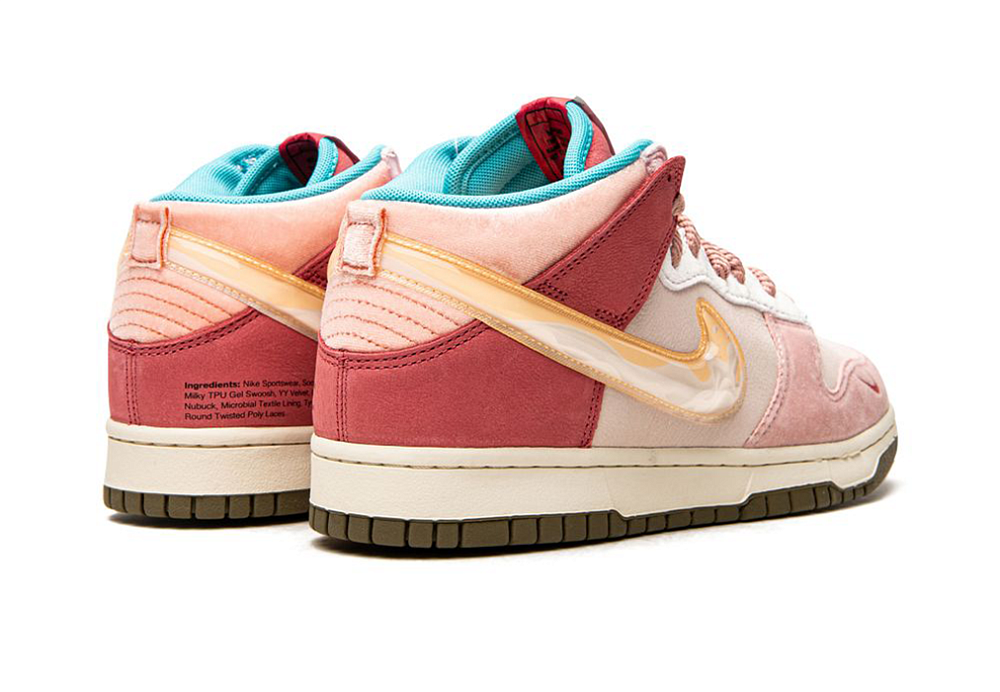 Nike Dunk Mid Social Status Free Lunch Strawberry Milk