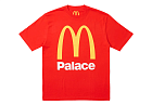 Palace x McDonald's Logo T-shirt Red