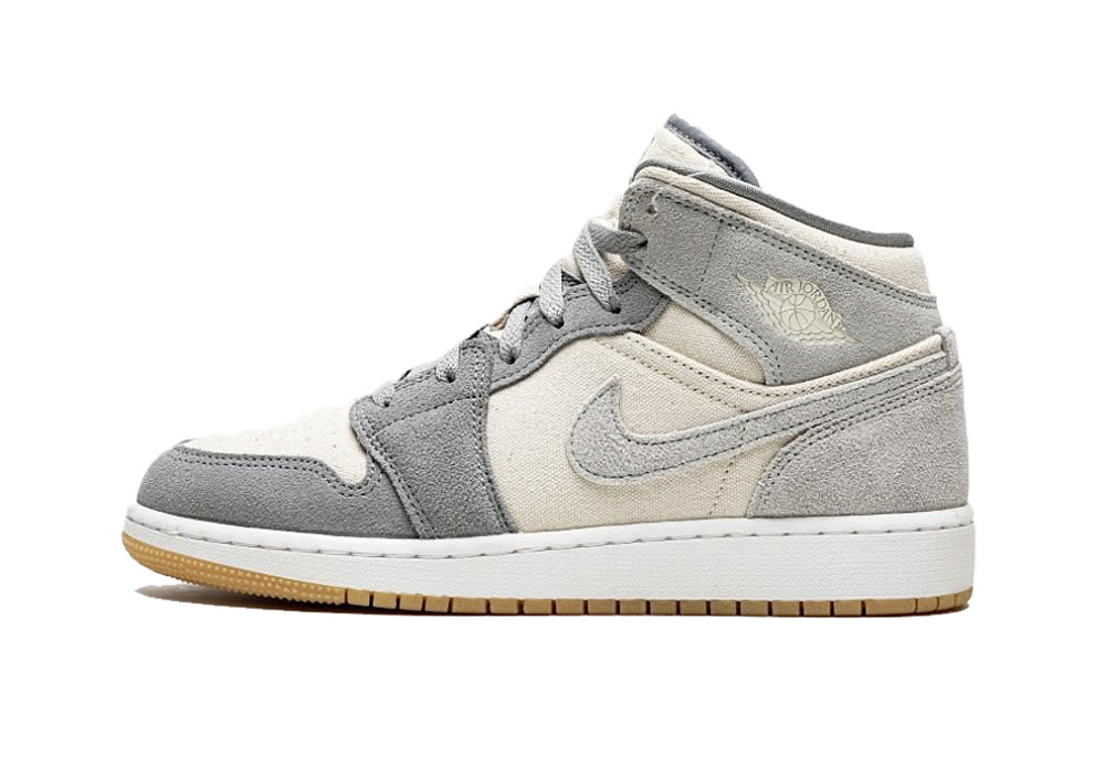 Nike Air Jordan 1 Mid SE Coconut Milk Particle Grey