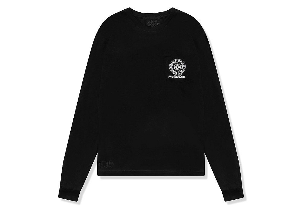Chrome Hearts Manchester Exclusive Long-Sleeve T-Shirt Black White