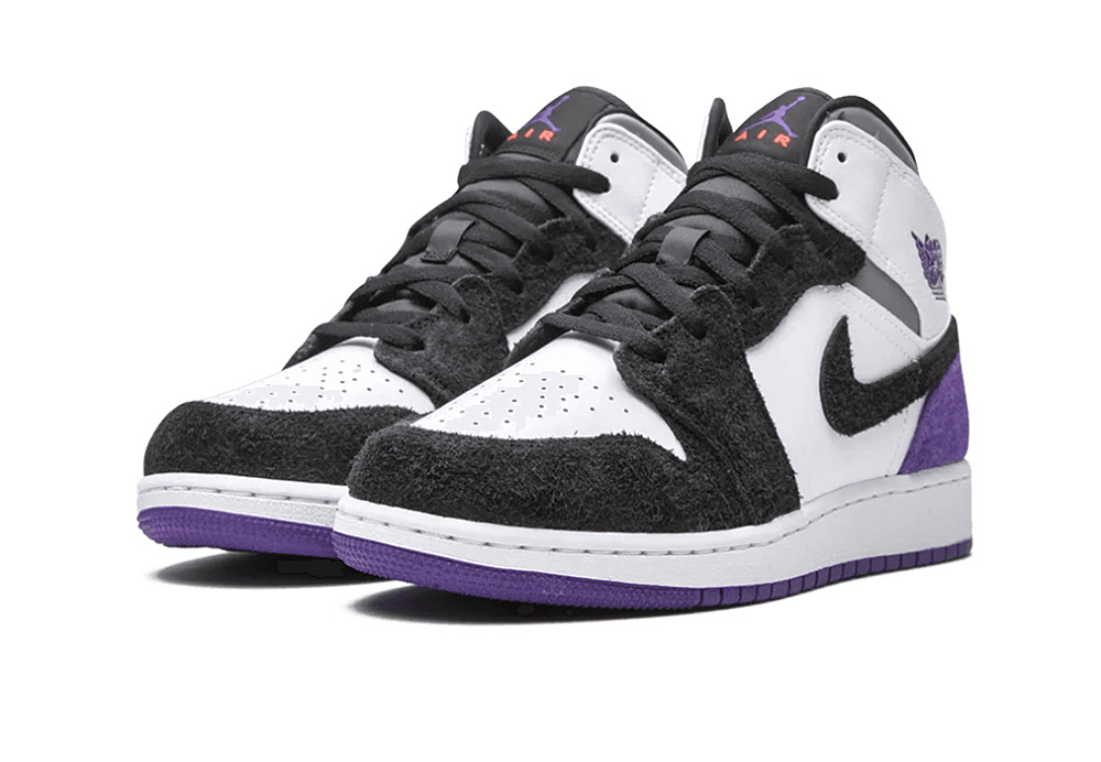 Nike Air Jordan 1 Mid SE Purple GS