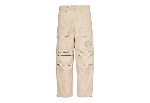 Stone Island Regular Cotton Trousers Beige