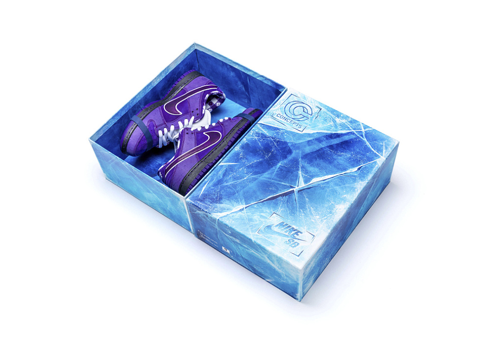 Nike SB Dunk Low Concepts Purple Lobster (Special Box)