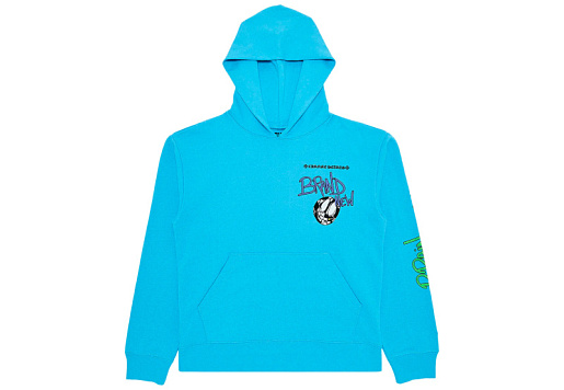 Chrome Hearts x Matty Boy Brain New Hoodie Blue