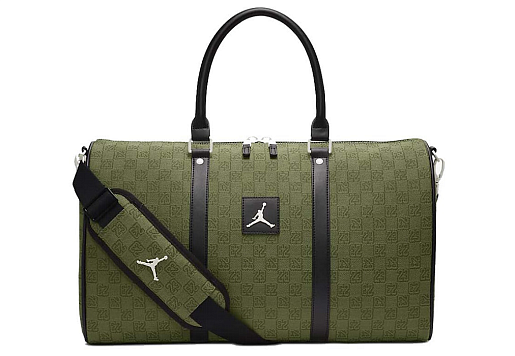 Nike Air Jordan Monogram Duffle Bag Green
