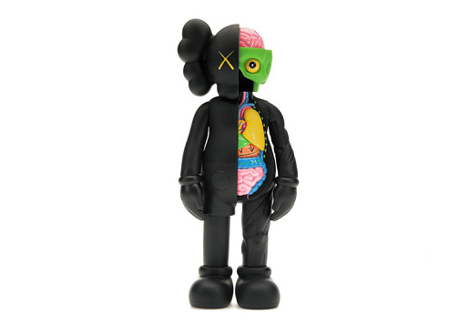 KAWS Small Lie Companion Vinyl Figure Grey