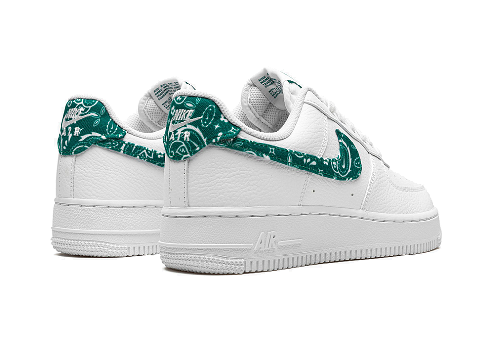 Nike Air Force 1 Low '07 Essential White Green Paisley (W)