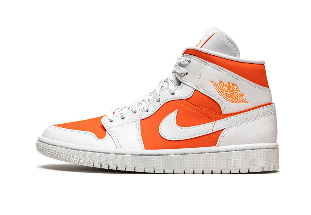 Nike Air Jordan 1 Mid SE Bright Citrus (W)