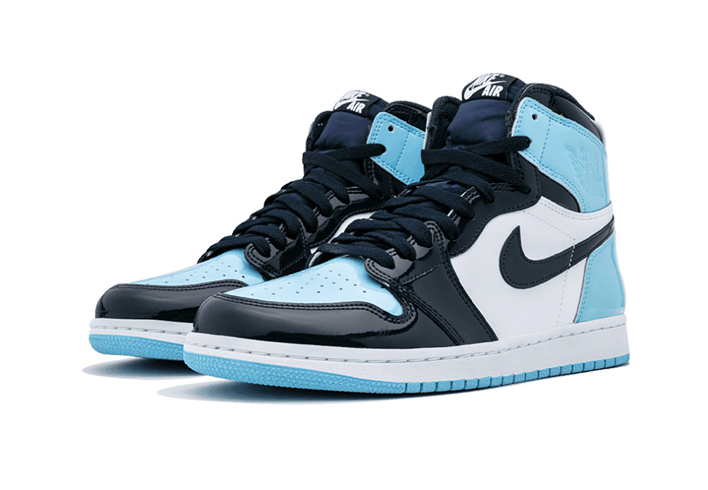 Nike Air Jordan 1 Retro High UNC Patent (W)