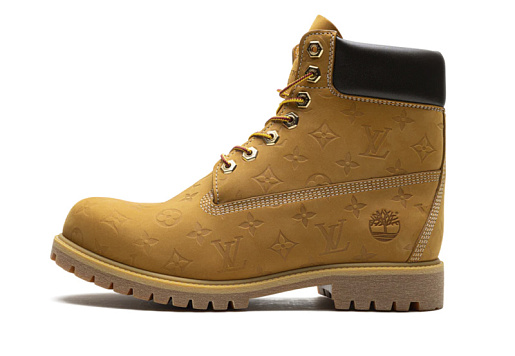 Louis Vuitton x Timberland 6 Ankle Boot Wheat Monogram