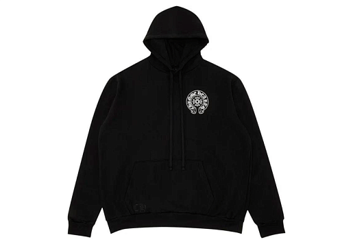 Chrome Hearts Hong Kong Exclusive Scroll Label Hoodie Black