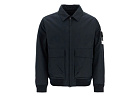 Stone Island Ghost Bomber Jacket In Durable Black