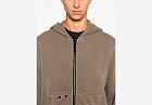Stone Island Organic Cotton Hoodie With B